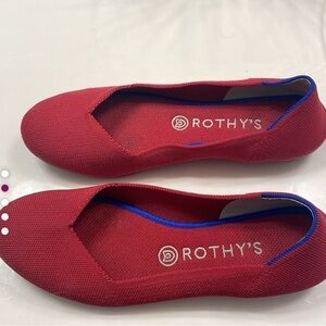 Rothy's Scarlet Knit Flats